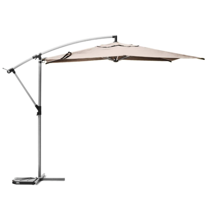 Parasol déporté rond MANOA Blé